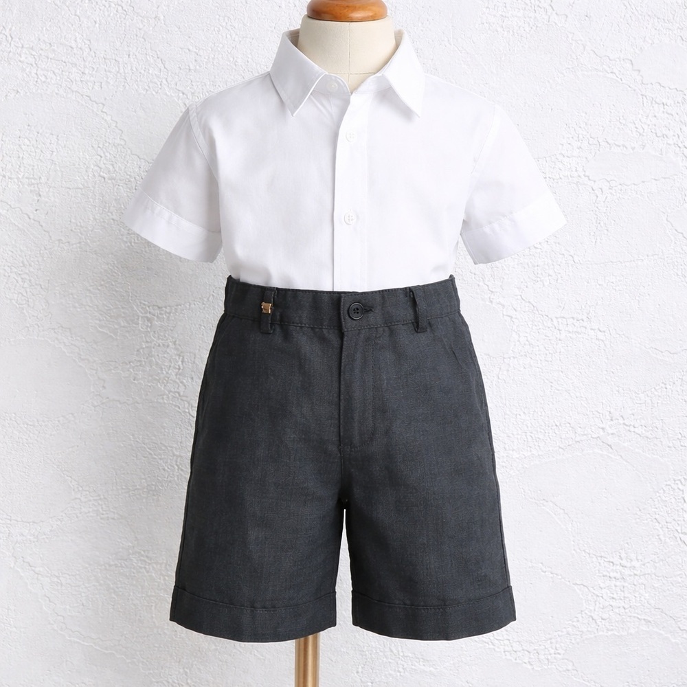 NWT BOYS BIMBALO ITALIAN  LINEN 7